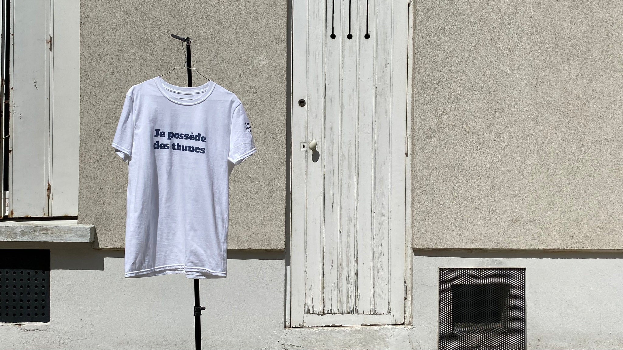 T-Shirt - Je Possède des Thunes – David Castello-Lopes